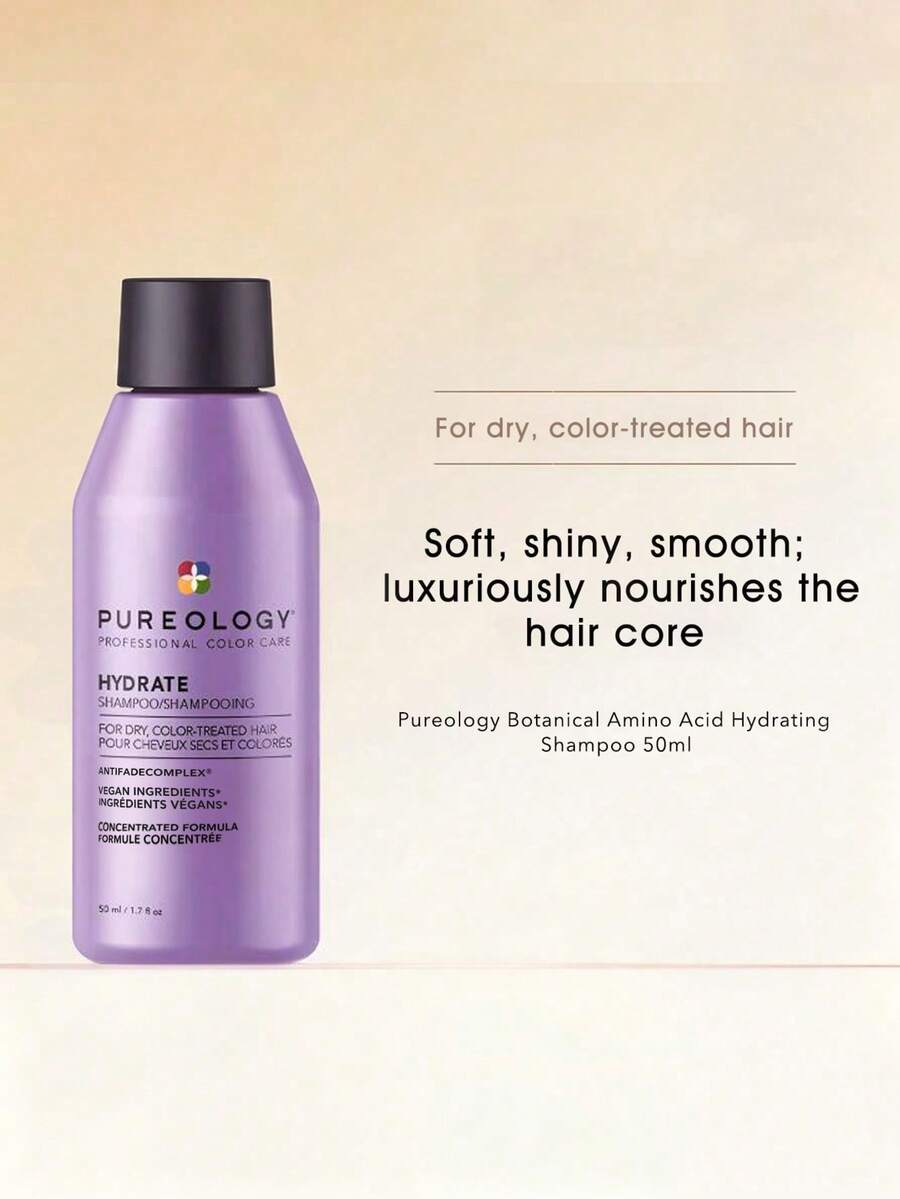 Pureology 氨基酸保湿洗发水，紫色瓶装保湿洗发护发素，柔顺保湿 - 保濕洗髮精50ml - 查看 1