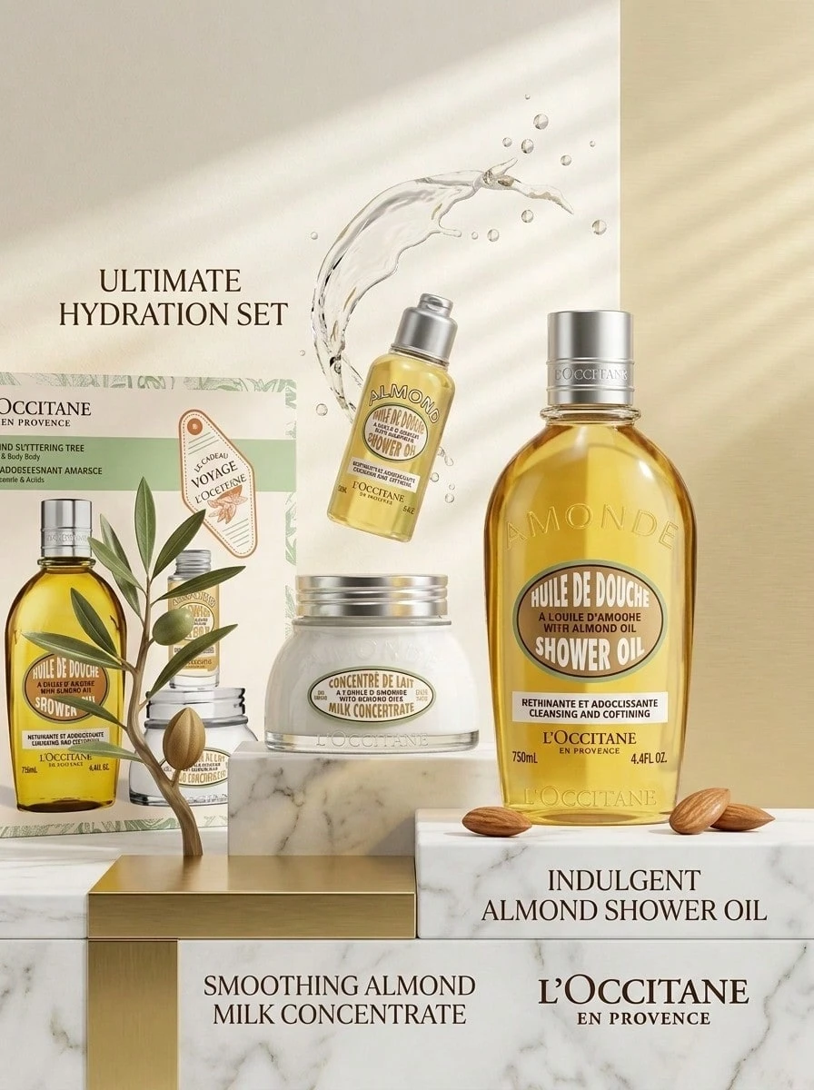 L'Occitane 经典护手霜三件套(杏仁滋润护手霜 30 毫升 + 乳木果油护手霜 30 毫升 + 马鞭草清凉护手霜 30 毫升) - 彩色 - 查看 1