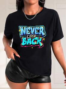 Women T-Shirts - Black - View 1