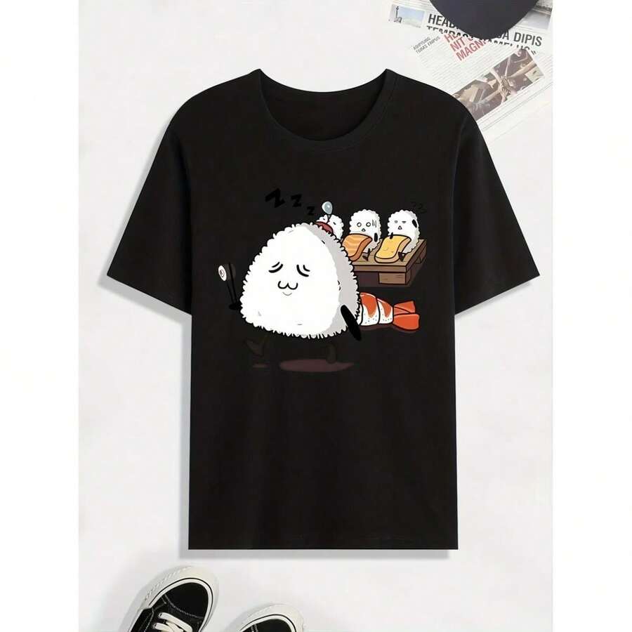 Men T-Shirts - Black - View 1