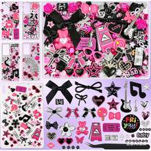 1740 Pcs Junk Case Charms Kit, Junk Phone Case For Customizing DIY, Letter Beads, Kawaii Nail Accessories Flatback Beads, Star, Love, Rhinestones, Candy Bow Charms, Cute Decors For DIY Crafts - 1 - View 1