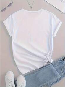 deyin Women T-Shirts - White - View 2