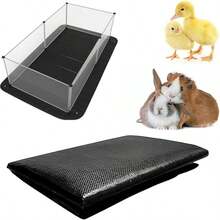 1pc Waterproof Pet Fence Mat - Rabbit Cage Anti-Moisture Pad, Guinea Pig Cage Lining Mat Washable And Reusable, Suitable For Rabbits, Guinea Pigs, Ferrets, Chicks, Ducklings And Other Small Animal Habitats - Multicolor - View 13