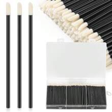 240pcs Disposable Lip Brushes, Soft Fiber Makeup Tools For Lipstick, Lip Gloss - Multicolor - View 11