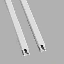 2/3/4 piezas Organizador de cables, Ocultador de cables de pared, Cubierta de cables de alta calidad, Organizador de cables, Adecuado para TV y otros dispositivos - blanco - Ver 11