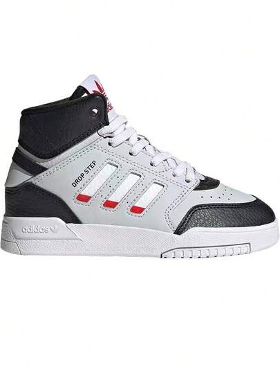 Adidas Giày thể thao cao cổ Drop Step EL Series | Bền, chống trượt, phần trên linh hoạt, dành cho trẻ em đi học.