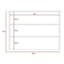 Fend Kitchen Bar, Wenge And White, Virtual Furniture - Black and White - View 10
