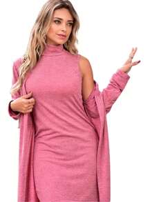 Women Two-Piece Outfits - Rosa - Ver 2