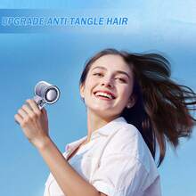 Portable Handheld Turbo Ice Fan, 1-100 Speed Adjustable Rechargeable Personal Fan With Ice Compress Cooling, Mini Fan For Travel Vacation Camping - Black - View 4