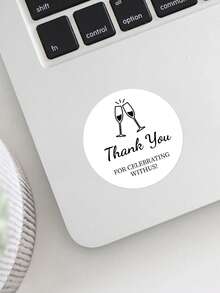 Custom Stickers, Thank You Stickers, Wedding Stickers, Wedding Favors, Baby Shower Stickers, Birthday Stickers, Bridal Shower Stickers, Bachelorette Party Stickers, Company Logo Stickers - Multicolor - View 48
