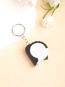 1pc Mini Portable Keychain Measuring Tape,Retractable Pocket Pendant,For Men,Architects,Engineers.Car Keychain Lanyard,Key Chain Accessory.Gifting. - Multicolor - View 19