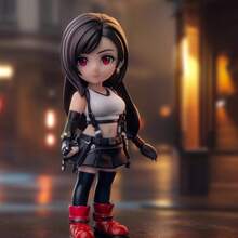 7 شخصيات من لعبة FF7 كلاود، زاكس، إيريث، تيفا، أشكال أنمي للديكور المكتبي وحالة الكمبيوتر والديكور المنزلي، بضائع أنمي، هدية صغيرة، هدية عيد - متعدد الألوان - مشاهدة 7