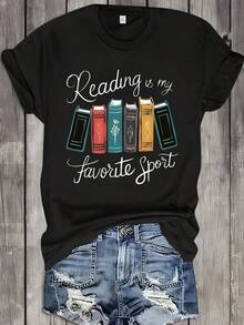 Women T-Shirts - Black - View 1