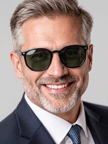 Negro brillante y verde oscuro