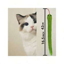 2pcs Pet Dog & Cat Snake Toys, Soft Linen Material With Rustling Sound, Suitable For Cat Interactive Exercise, Approx. 42cm Long, Fits All Breeds - Multicolor - View 7