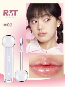 Romantic Beauty RMT 透明滋养唇油，持久保湿，高光泽唇油，适合日常使用，也适合派对、音乐节等场合，是送给母亲、姐妹、女友的理想礼物。 - 02 - 查看 1