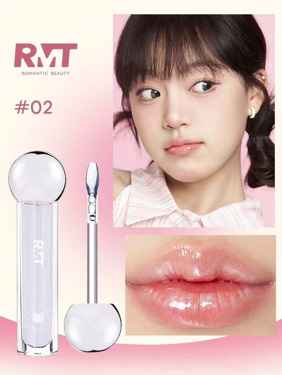Romantic Beauty RMT 透明滋养唇油,持久保湿,高光泽唇油,适合日常使用,也适合派对、音乐节等场合,是送给母亲、姐妹、女友的理想礼物。 - 02 - 查看 1