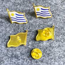 2pcs Flag Pins From Around The World, Wave Resin Flag Badges, Alloy Medal Brooches, Suitable For Various Events, Festivals, Conferences, Suit Lapel Pins - Multicolor - View 21
