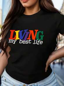 Women T-Shirts - Black - View 1