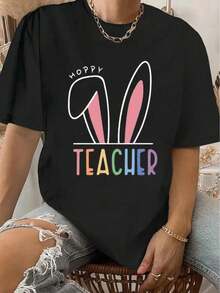 Women T-Shirts - Black - View 1