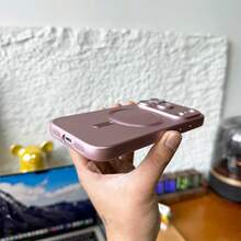 1个Hadaasi粉色磁吸无线充电软硅胶手机壳，超薄磨砂，防摔金属漆，镜头全覆盖，一体式按键，兼容三星Galaxy S26 Ultra/S26 Plus/S26/S26 Edge/S26 Pro/S25 Ultra/S25 Plus/S25/S25 Edge/S25 FE/A57/A37/A17/A07/A56/A36/A26/A55/A35/A25/A15/A24/A34/A14/A16/A06/A05S，防水防震防刮，也兼容 17 Pro/17 Pro Max/Apple Air/17/17 E/16 Pro/16 Pro Max/16 Plus/16/16 E/15 Pro/15 Pro Max/15 Plus - 玫瑰金 - 查看 11