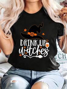 Women T-Shirts - Black - View 1