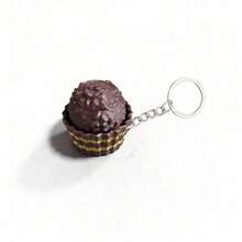 1 pièce Jouet en chocolat 3D réaliste et mignon, soulagement du stress, porte-clés, décoration de sac à dos, mini accessoire, affichage de supermarché, artisanat DIY, décoration de bureau, décoration de tableau de bord de voiture, faveur de fête, cadeau de vacances, jouet sensoriel, jouet anti-stress, jouet mou - Multicolore - Voir 9