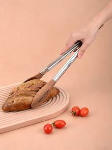 1pc Customized Wooden Handle Stainless Steel Mixing Spoon, Long Handle Stirring Spoon, Heat-Resistant Kitchenware, Suitable For Cooking, Baking And Stir-Frying, Kitchen Gadget - Multicolor - View 6