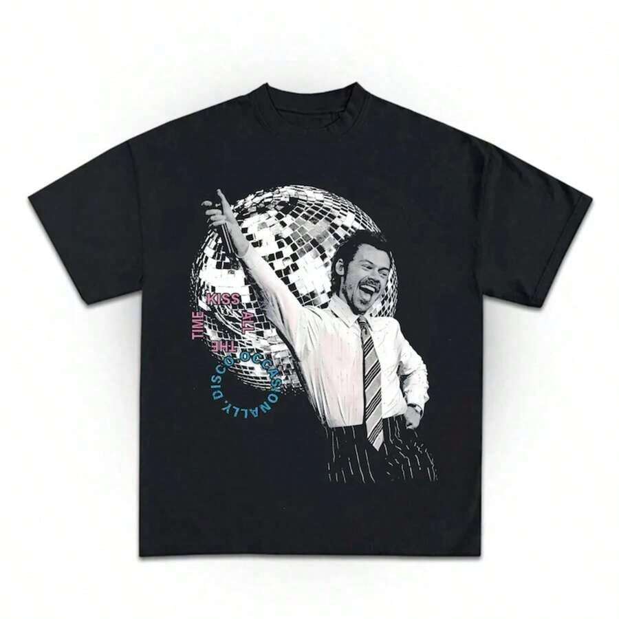 Dam-T-shirts - Svart - Visa 1