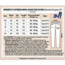 Women's Trousers Color Cloth Boyfriend Button Zipper Pocket Daily Wear Women's Jeans Momfit - RIPPED BROWN - View 3