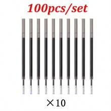100 piezas por set de bolígrafos borrables de alta calidad de 6 colores, mango resistente al agua de 0.5mm, pegamento borrable mágico, muy adecuado para bocetos, diseños, manualidades de scrapbooking, regalos de maestros, papelería de oficina escolar, súper asequible, set familiar - multicolor - Ver 14