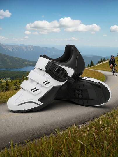 Outdoor Mountain Bike Riding Shoes, Sweat Wicking And Non Stuffy Feet, Strong Grip And Anti Slip Sole, Wear-Resistant And Durable, Suitable For Mountain And Off-Road, Long-Distance Cycling, Daily Sports Commuting Wear