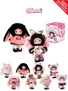 Mặt dây chuyền hộp mù Nommi "Pink Power" chính hãng [1 cái], Dễ thương, Gashapon, Hộp mù, Mô hình, Cao cấp, Đồ chơi, Nhựa mềm, Quà sinh nhật, Nhân vật gốc, Quà Giáng sinh cho người sưu tầm - hộp bí ẩn - Xem 11