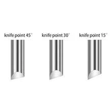 Herramientas de corte artesanal con cuchilla giratoria de 360 grados, cortador de papel, herramienta de tallado de arte, cortador portátil de acero inoxidable para manualidades DIY - Multicolor - Ver 19