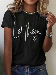 Women T-Shirts - Black - View 6