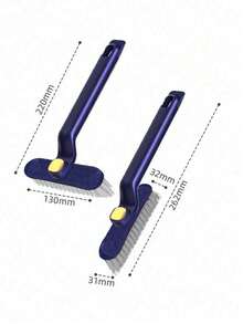 3-In-1 Bathroom And Kitchen Tile Cleaning Brush 360 Degree Rotation Gap Cleaning Brush - Hard Bristles, Wall And Floor Scrubber - Multicolor - View 4