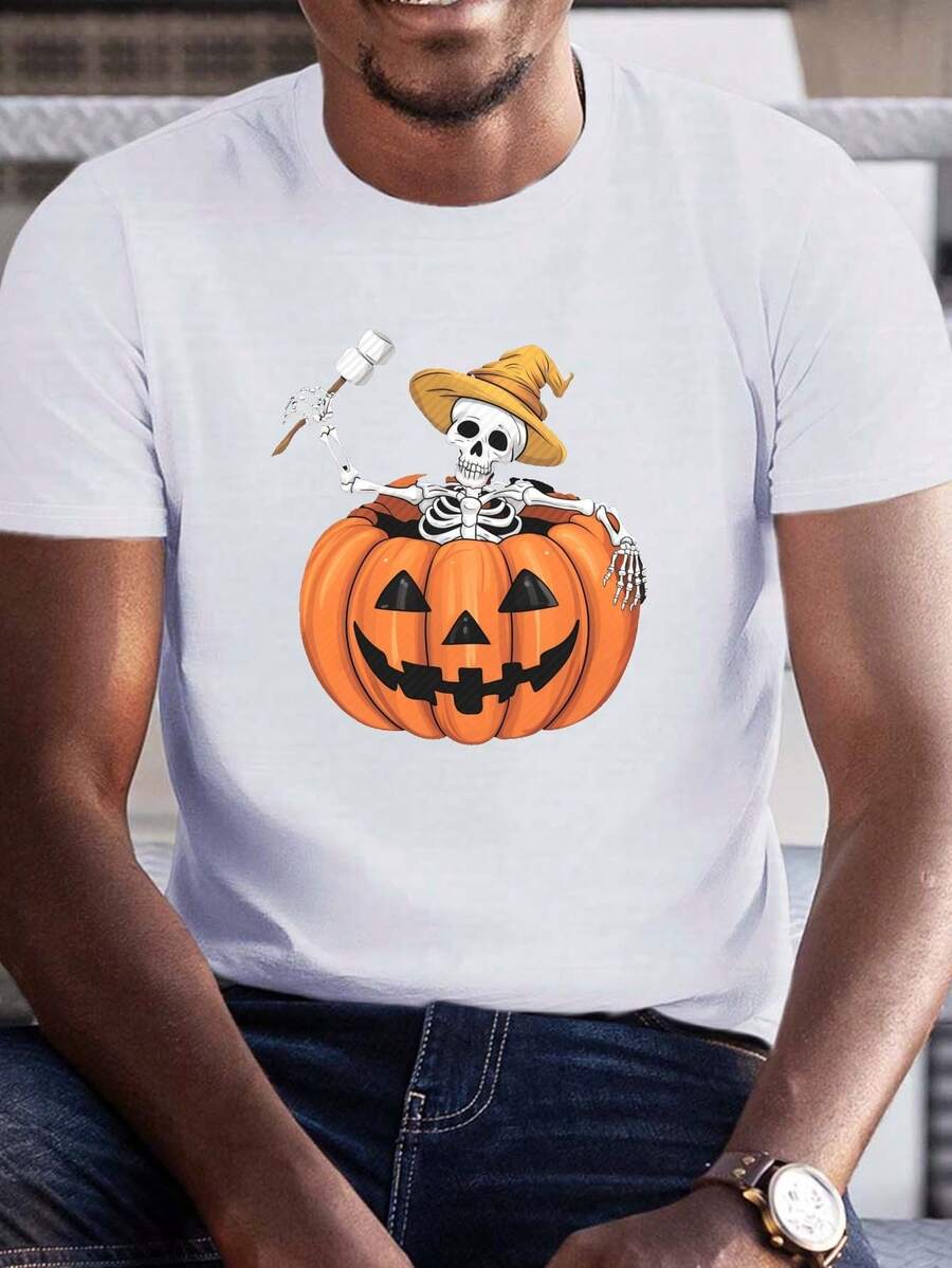 deyin Camisetas para hombres - Blanco - Ver 1