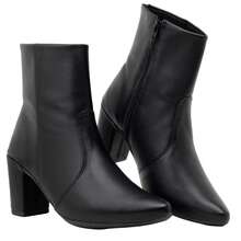 Women Ankle Boots & Booties - 黑色 - 查看 5