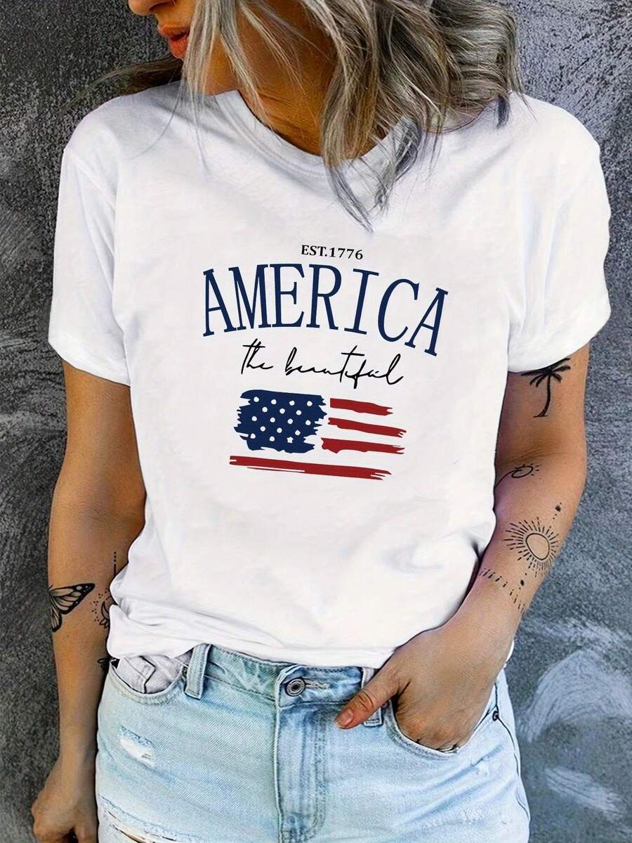 Women T-Shirts - White - View 1