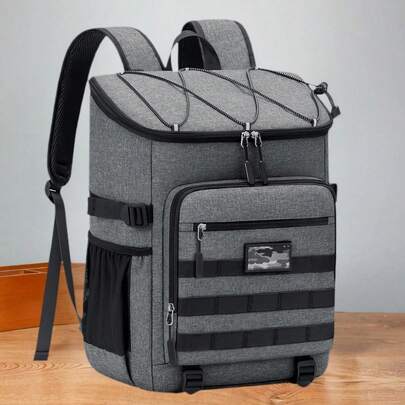 NEWHEY Ba lô dã ngoại cắm trại đa năng, ba lô giữ nhiệt 30L, chống thấm nước và chống rò rỉ, ba lô dã ngoại cách nhiệt dung tích lớn, túi giữ lạnh nhẹ, thích hợp cho công việc ngoài trời, cắm trại, đi bộ đường dài trên bãi biển.