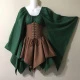 Dark Green and Coffee Color
