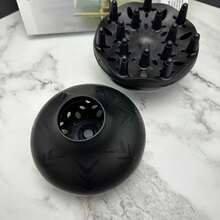 1个黑色吹风机扩散器，沙龙专业美发造型吹风机喷嘴配件，兼容多种吹风机型号，适合作为母亲节礼物 - 彩色 - 查看 5