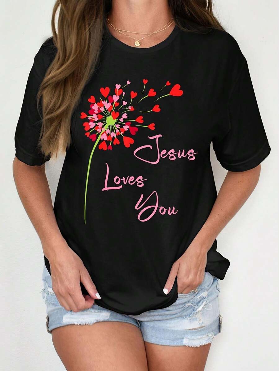Women T-Shirts - Black - View 1