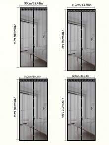 Magnetic Screen Door, Magnetic Closure - Keeps Bugs Out While Letting Cool Breeze In, Durable Mesh - Suitable For Pets And Children, Fits Front Doors And Sliding Doors - Multicolor 2 - View 6