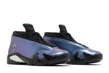 Nike Air Jordan Womens Air Jordan 14 Retro Low 'Love Letter' (Women's Sizes) Mineral Teal/Metallic Silver/Black DH4121-300 Spring New - 水鴨藍 - 查看 8