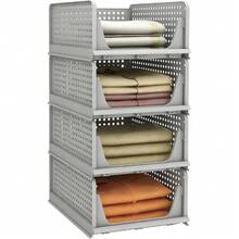 Gavetas de armazenamento - Cinza escuro - Altura 14 cm - Ver 4