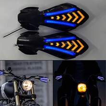 Waterproof Motocross Handlebar Protectors With Sequential LED Turn Signals - Basic Edition - View 9