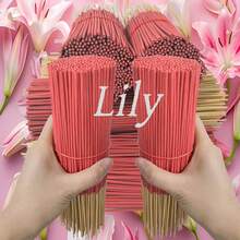 34pcs Palo Santo Incense Sticks With Holder Aromatherapy Fragrance For Cleansing Meditation Calm Atmosphere - The Fragrance Of Lilies - View 1