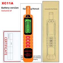 Detector de gas múltiple, alarma de fuga de gas doméstica, respuesta rápida con doble alarma, guardián de de cocina - Naranja - Ver 11