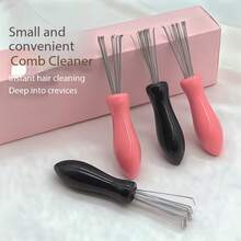 1Pc/2/3Pcs Cleaning Tool Comb Cleaning Brush, Suitable For Removing Hair And Dust, Ideal For Beauty Salon Use, Comb Companion - Multicolor - View 9